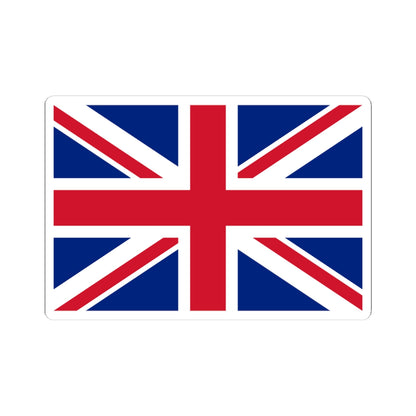 Flag of the United Kingdom 3-2 (United Kingdom) STICKER Vinyl Kiss-Cut Decal