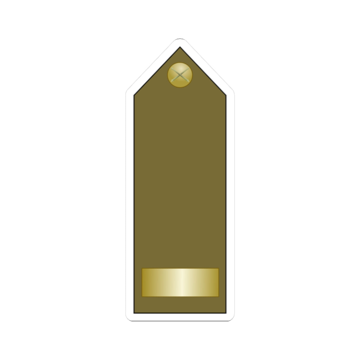 EgyptianArmyInsignia ChiefWarrantOfficer (Egypt) (Military Rank) STICKER Vinyl Kiss-Cut Decal