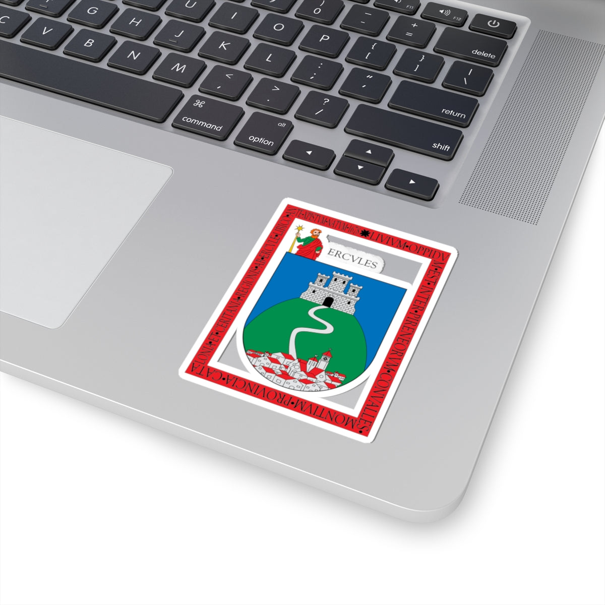 Escudo de Llívia (Spain) (Coat of Arms) STICKER Vinyl Kiss-Cut Decal