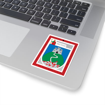 Escudo de Llívia (Spain) (Coat of Arms) STICKER Vinyl Kiss-Cut Decal
