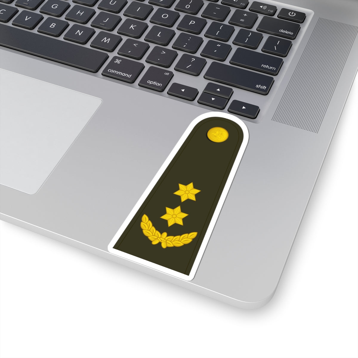 Lithuania Army OF 4 (Lithuania) (Military Rank) STICKER Vinyl Kiss-Cut Decal