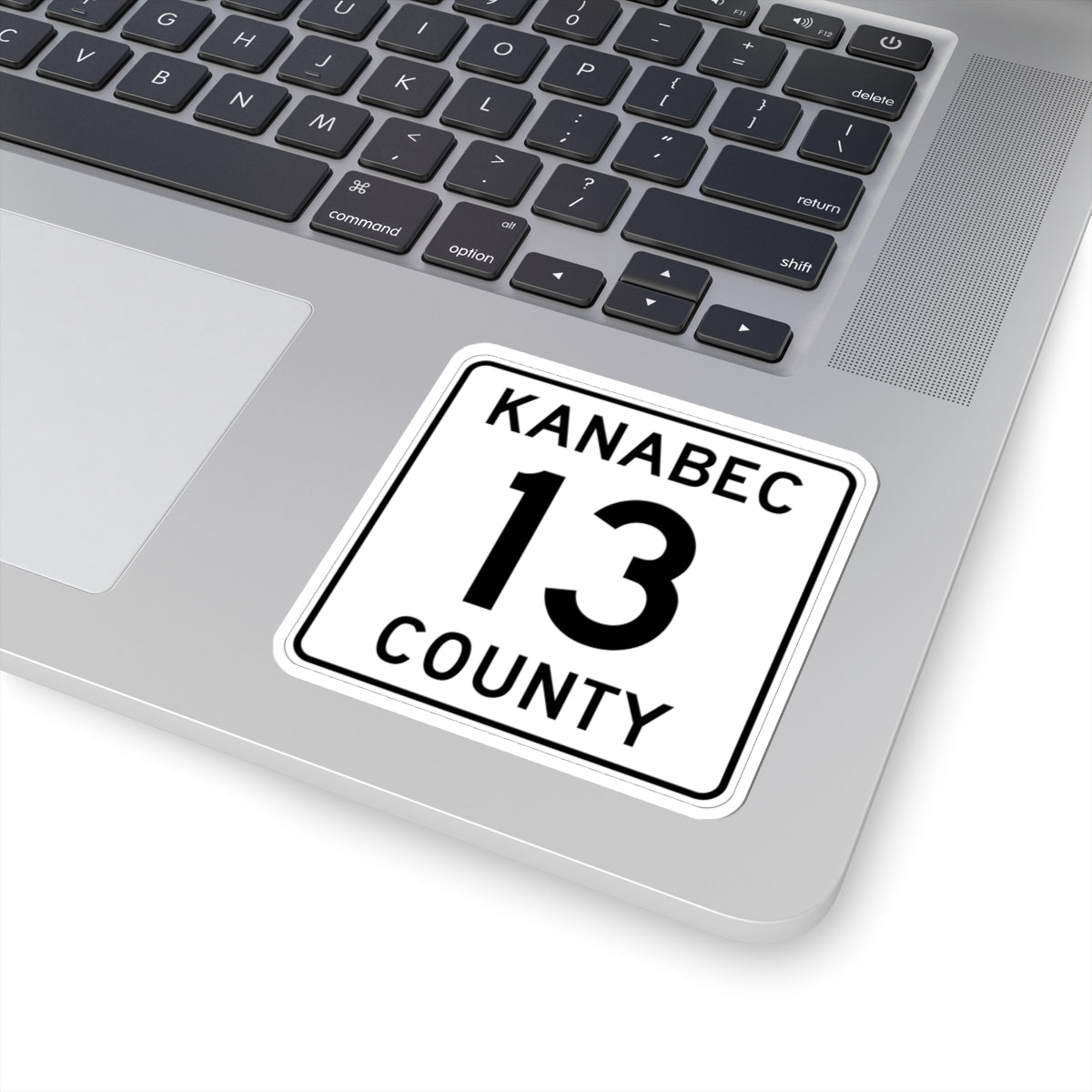 Kanabec County 13 MN (Minnesota) (Road Sign) STICKER Vinyl Kiss-Cut Decal