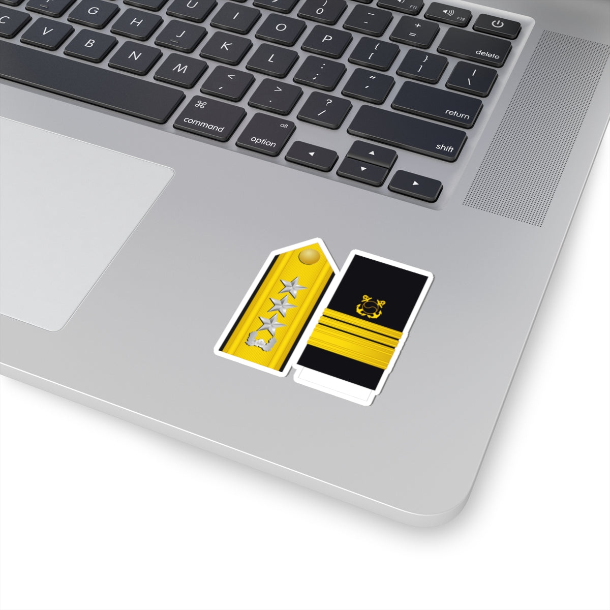 SouthKorea Navy OF 8 (Korea) (Military Rank) STICKER Vinyl Kiss-Cut Decal