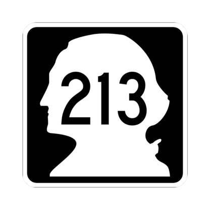 WA-213 (Washington) (Road Sign) STICKER Vinyl Kiss-Cut Decal