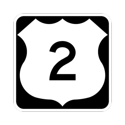 US 2 MN 1961 (Minnesota) (Road Sign) STICKER Vinyl Kiss-Cut Decal