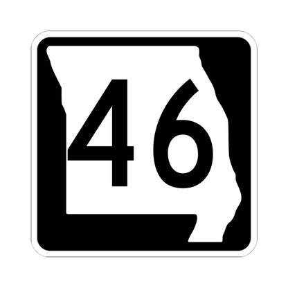 MO-46 (Missouri) (Road Sign) STICKER Vinyl Kiss-Cut Decal