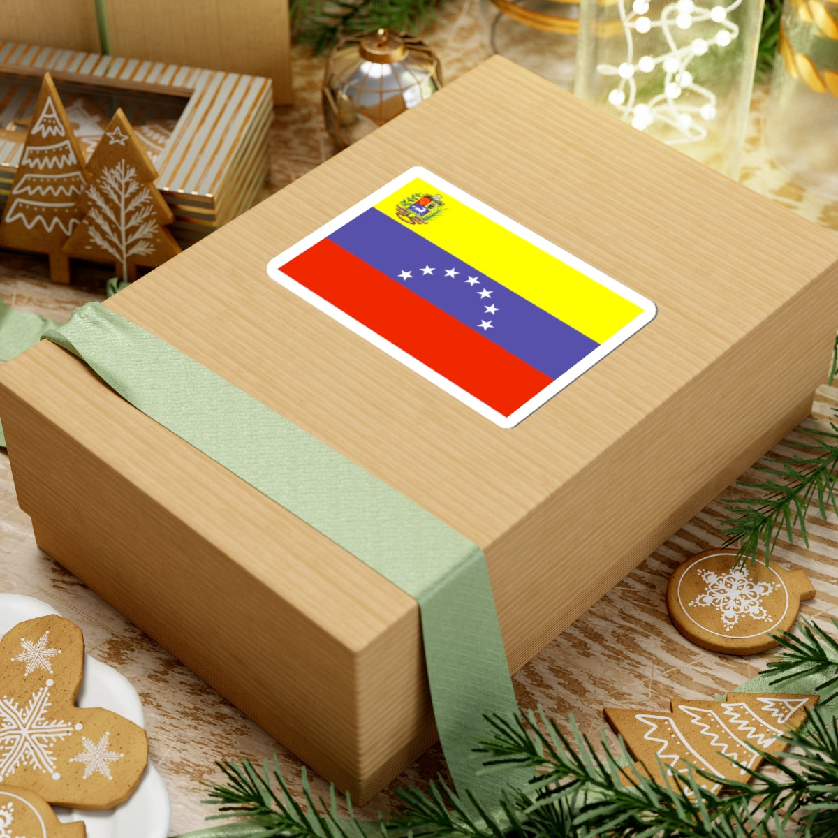 Flag of Venezuela WFB 2000 (Venezuela) STICKER Vinyl Kiss-Cut Decal
