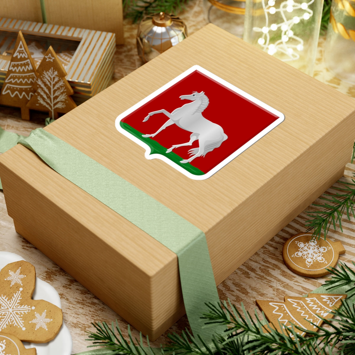 Assendelft wapen (Netherlands) (Coat of Arms) STICKER Vinyl Kiss-Cut Decal