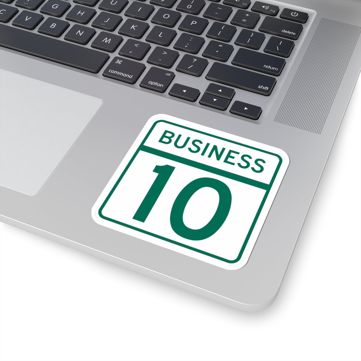 MD Route 10 Business (Maryland) (Road Sign) STICKER Vinyl Kiss-Cut Decal