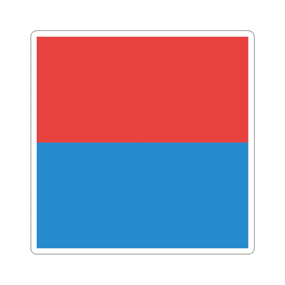 Flag of Canton of Ticino (Switzerland) STICKER Vinyl Kiss-Cut Decal