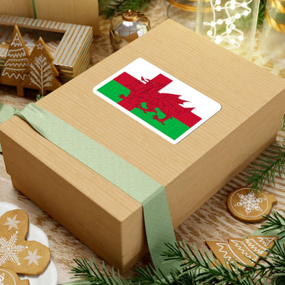 Wales Nordic flag proposal (United Kingdom) STICKER Vinyl Kiss-Cut Decal