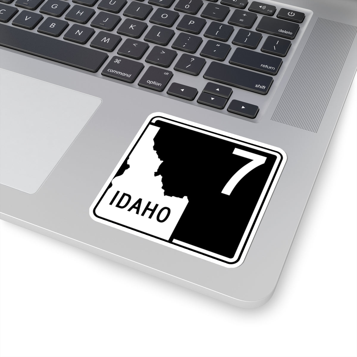 ID-7 (Idaho) (Road Sign) STICKER Vinyl Kiss-Cut Decal