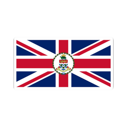 Flag of the Governor of the Cayman Islands pre-1999 (United Kingdom) STICKER Vinyl Kiss-Cut Decal