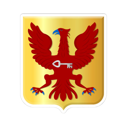 Apeldoorn wapen HRvA (Netherlands) (Coat of Arms) STICKER Vinyl Kiss-Cut Decal