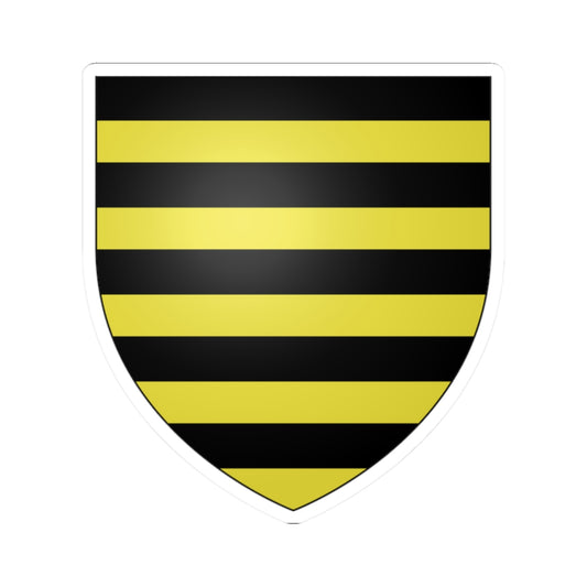 Blason Comtes de Ballenstedt (Germany) (Coat of Arms) STICKER Vinyl Kiss-Cut Decal
