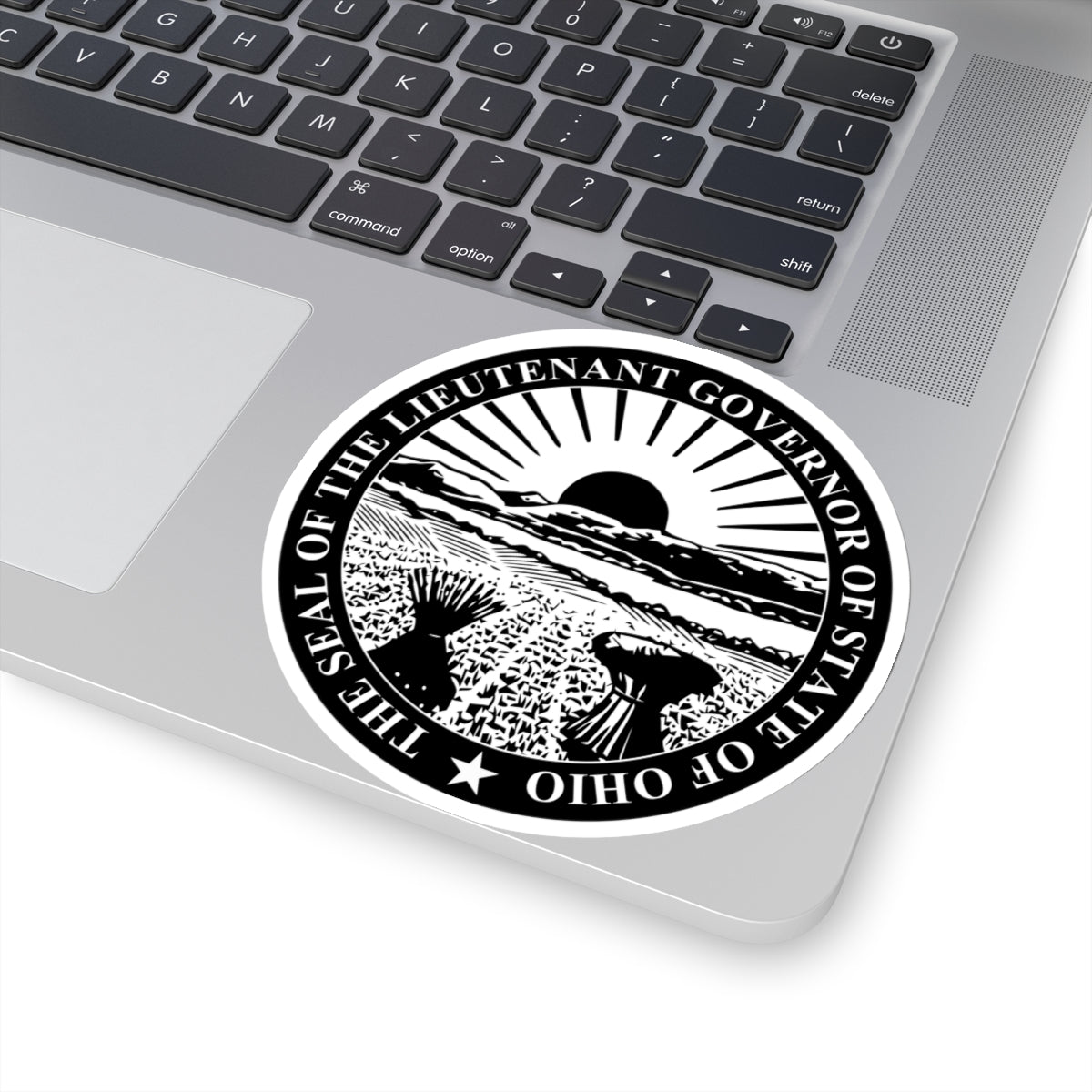 Seal of the Lieutenant Governor of Ohio - STICKER Vinyl Kiss-Cut Decal