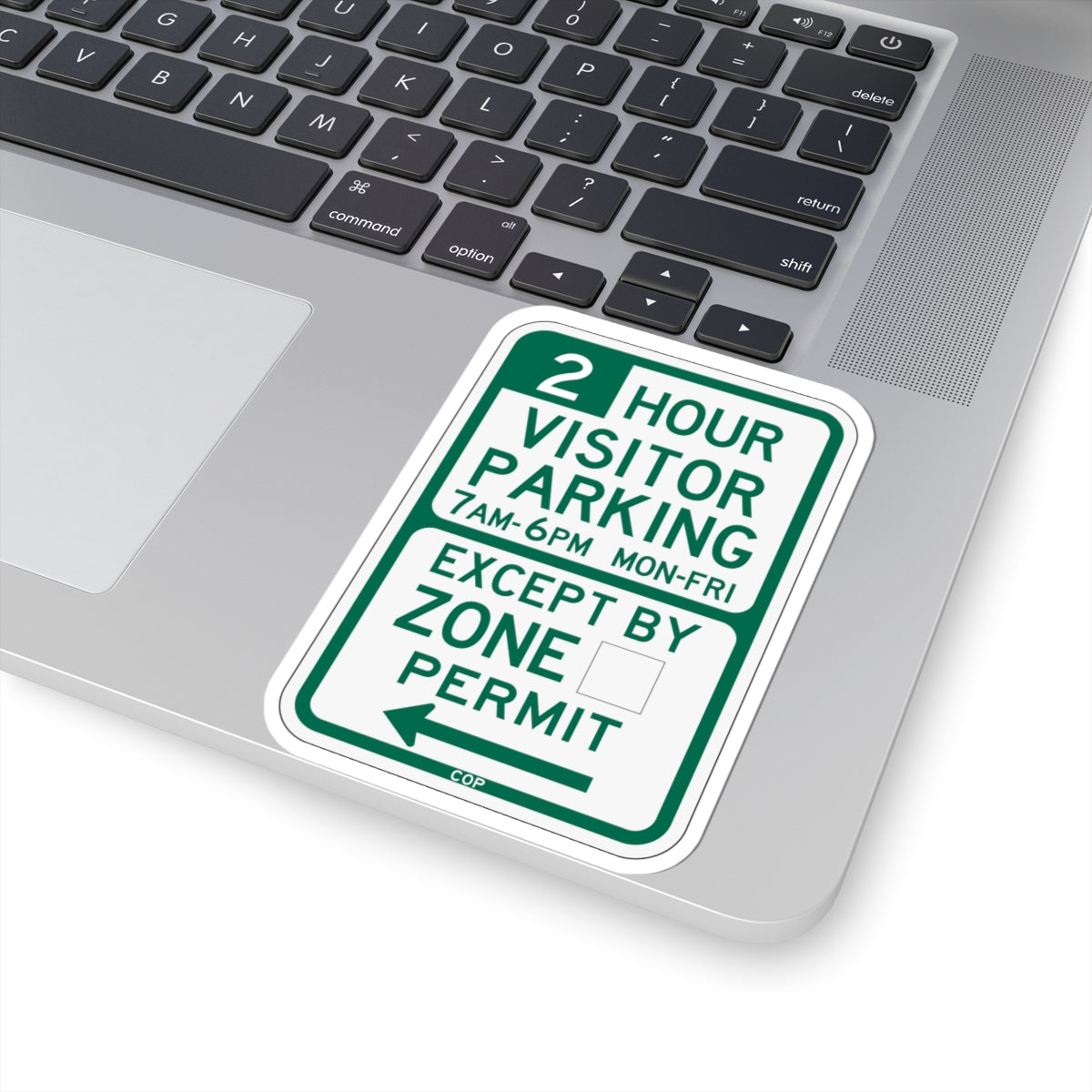 PBOT Road sign P4440R (Oregon) (Road Sign) STICKER Vinyl Kiss-Cut Decal
