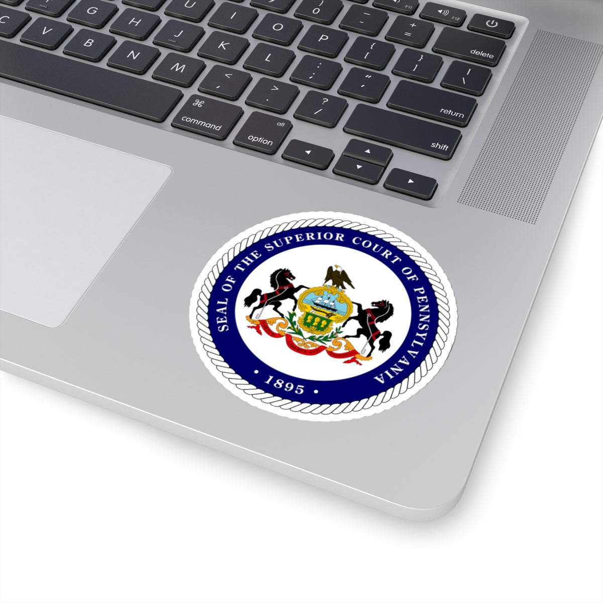 Seal of the Superior Court of Pennsylvania - STICKER Vinyl Kiss-Cut Decal