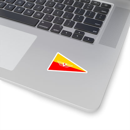 Flag of Japan Air Transport (Japan) STICKER Vinyl Kiss-Cut Decal