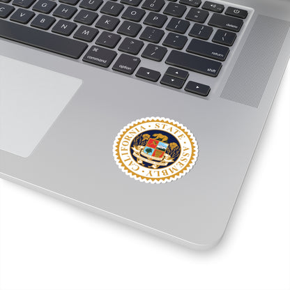 Seal of the Assembly of the State of California - STICKER Vinyl Kiss-Cut Decal