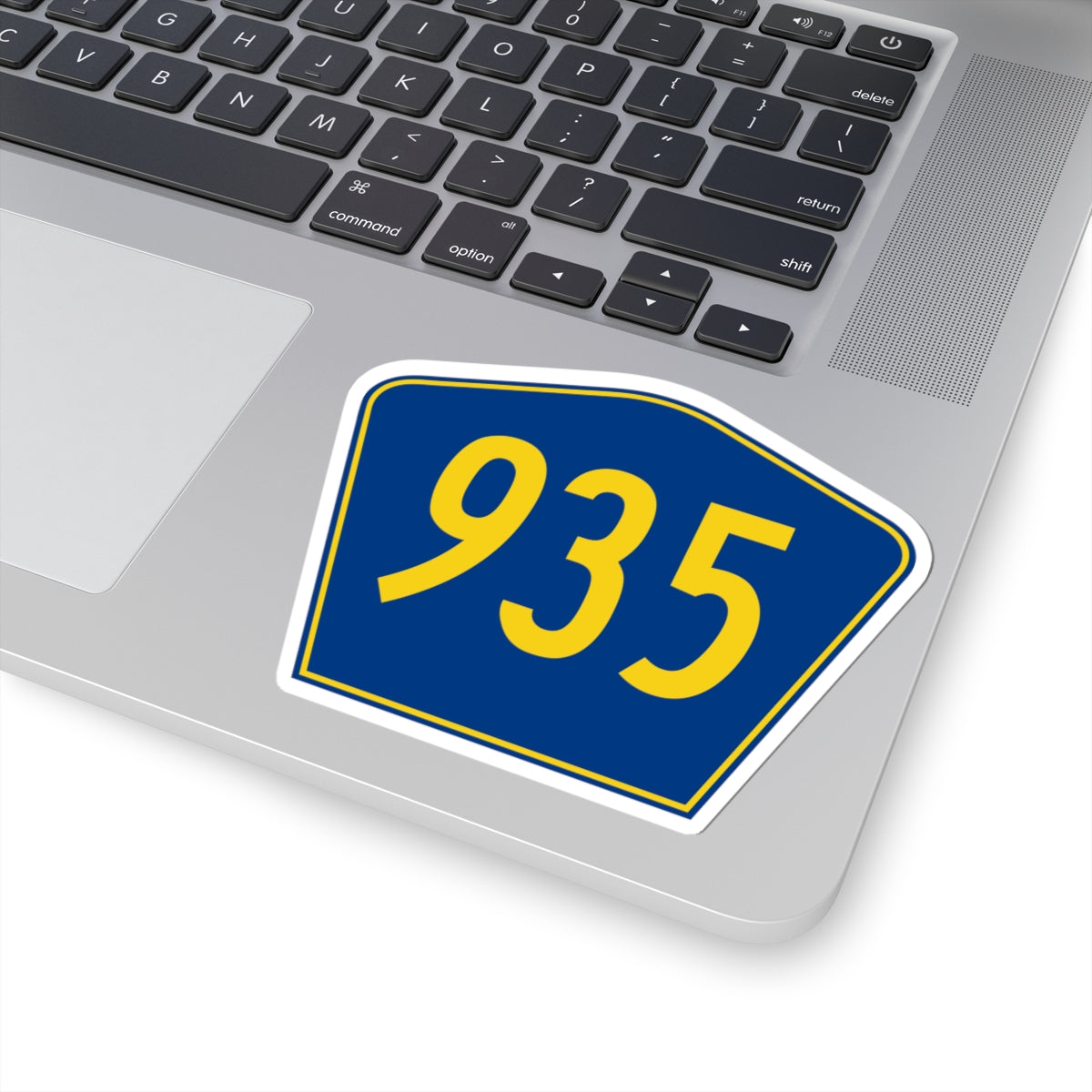PR secondary 935 (Puerto Rico) (Road Sign) STICKER Vinyl Kiss-Cut Decal