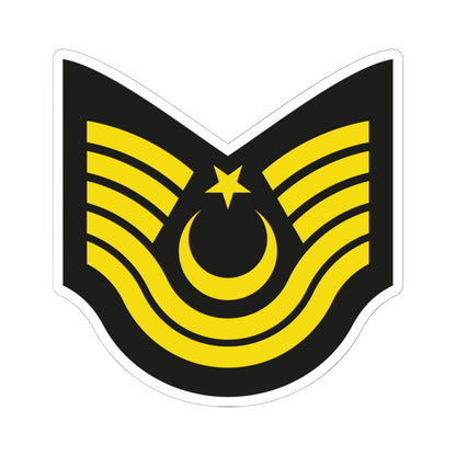 Army TUR OR 07 (Turkey) (Military Rank) STICKER Vinyl Kiss-Cut Decal