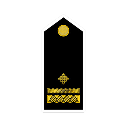 Naramenica svečane odore bojnika HKoV (Croatia) (Military Rank) STICKER Vinyl Kiss-Cut Decal