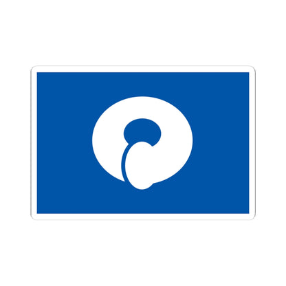 Flag of Manno Kagawa (Japan) STICKER Vinyl Kiss-Cut Decal