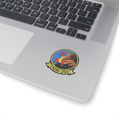 VMM 268 Marine Medium Tiltrotor Squadron 268 (USMC) STICKER Vinyl Kiss-Cut Decal