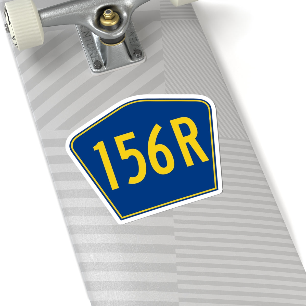 PR secondary 156R (Puerto Rico) (Road Sign) STICKER Vinyl Kiss-Cut Decal