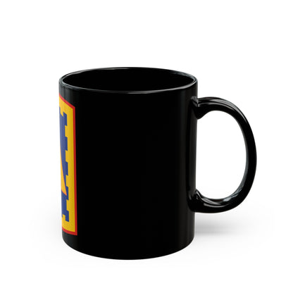 108th Air Defense Artillery Brigade (U.S. Army) Black Coffee Mug-The Sticker Space