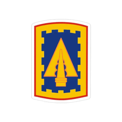 108th Air Defense Artillery Brigade (U.S. Army) REVERSE PRINT Transparent Die-Cut STICKER - The Sticker Space