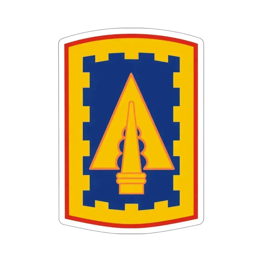 108th Air Defense Artillery Brigade (U.S. Army) STICKER Vinyl Die-Cut Decal 4 Inch - The Sticker Space