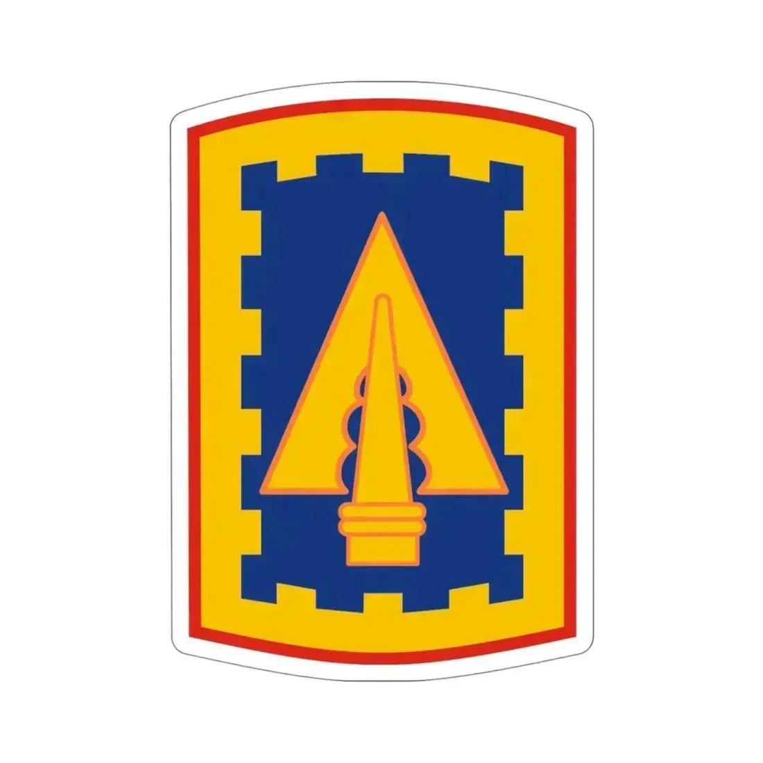 108th Air Defense Artillery Brigade (U.S. Army) STICKER Vinyl Die-Cut Decal 4 Inch - The Sticker Space