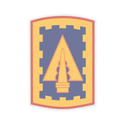 108th Air Defense Artillery Brigade (U.S. Army) STICKER Vinyl Kiss-Cut Decal 3 Inch Transparent - The Sticker Space