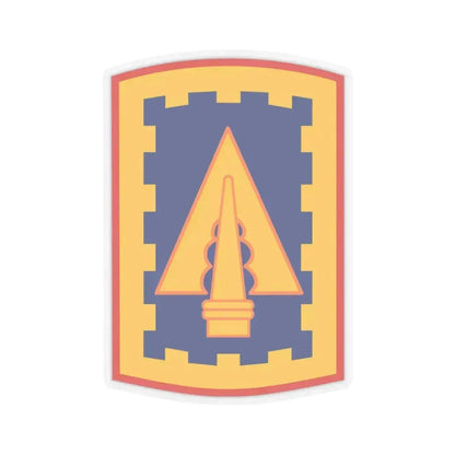 108th Air Defense Artillery Brigade (U.S. Army) STICKER Vinyl Kiss-Cut Decal 4 Inch Transparent - The Sticker Space