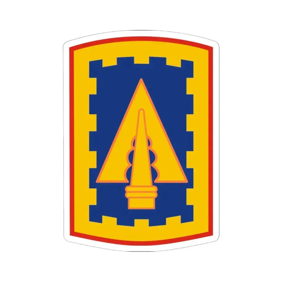 108th Air Defense Artillery Brigade (U.S. Army) STICKER Vinyl Kiss-Cut Decal 6 Inch White - The Sticker Space
