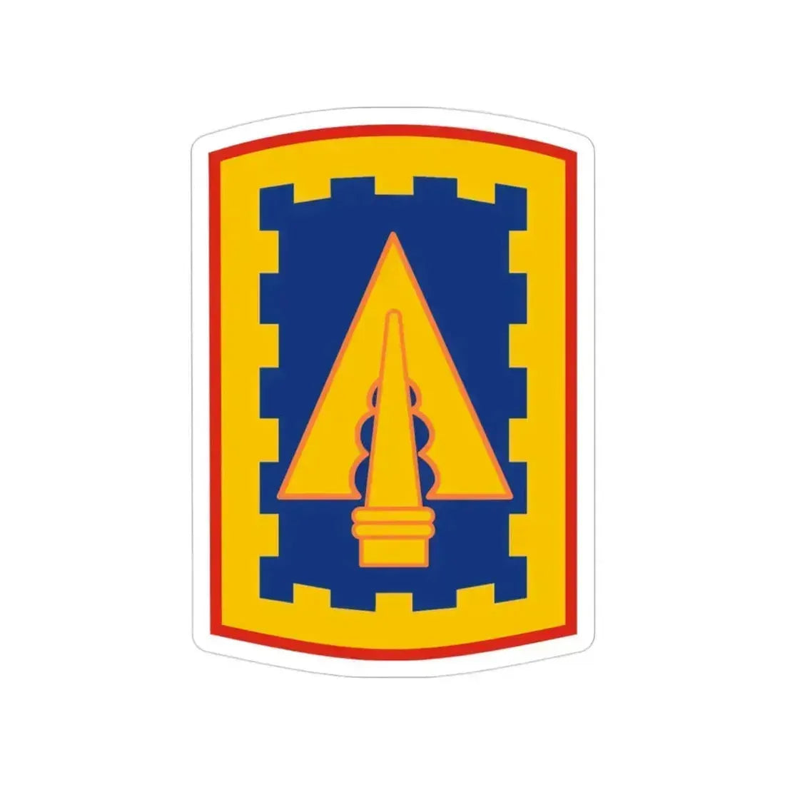 108th Air Defense Artillery Brigade (U.S. Army) Transparent STICKER Die-Cut Vinyl Decal 3 Inch - The Sticker Space