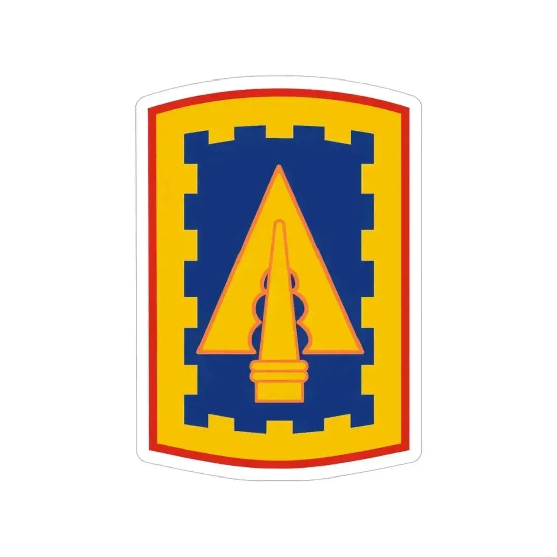 108th Air Defense Artillery Brigade (U.S. Army) Transparent STICKER Die-Cut Vinyl Decal 4 Inch - The Sticker Space