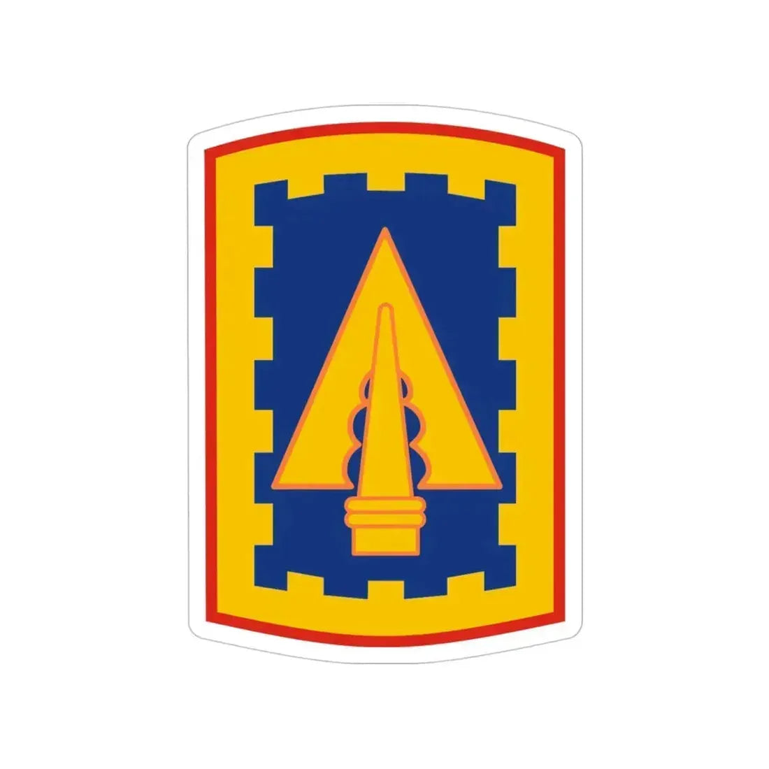 108th Air Defense Artillery Brigade (U.S. Army) Transparent STICKER Die-Cut Vinyl Decal 4 Inch - The Sticker Space