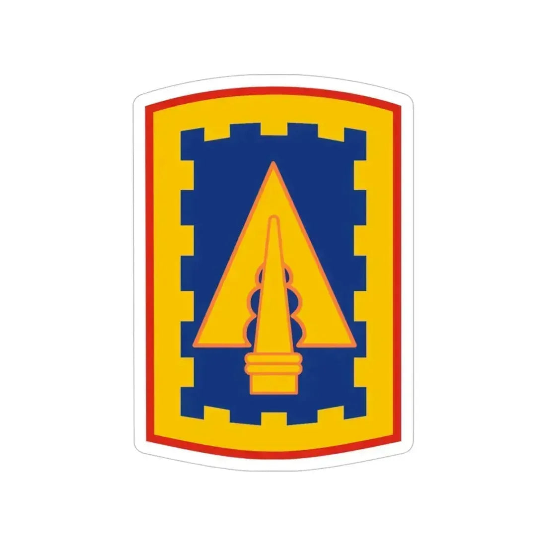 108th Air Defense Artillery Brigade (U.S. Army) Transparent STICKER Die-Cut Vinyl Decal 5 Inch - The Sticker Space