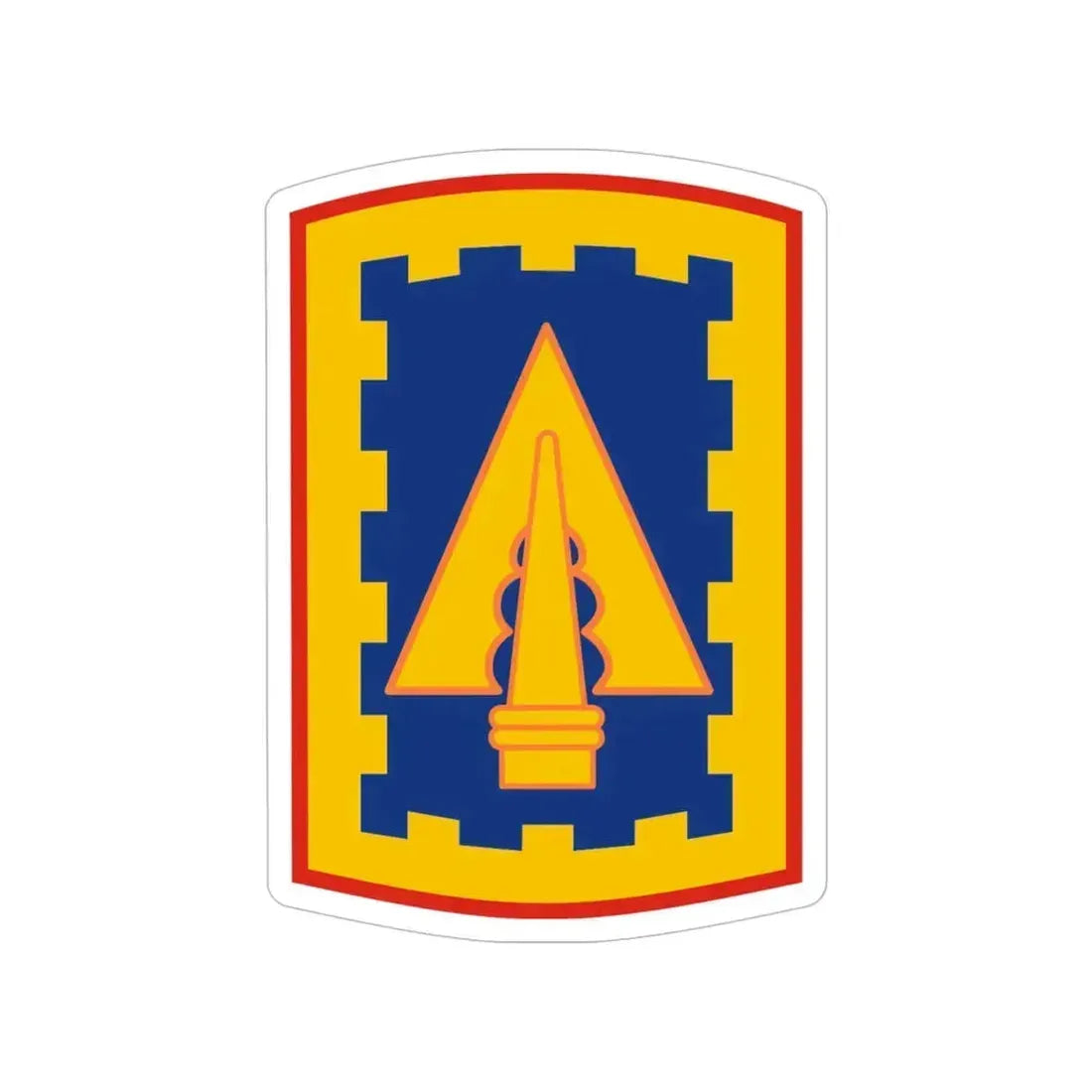 108th Air Defense Artillery Brigade (U.S. Army) Transparent STICKER Die-Cut Vinyl Decal 6 Inch - The Sticker Space
