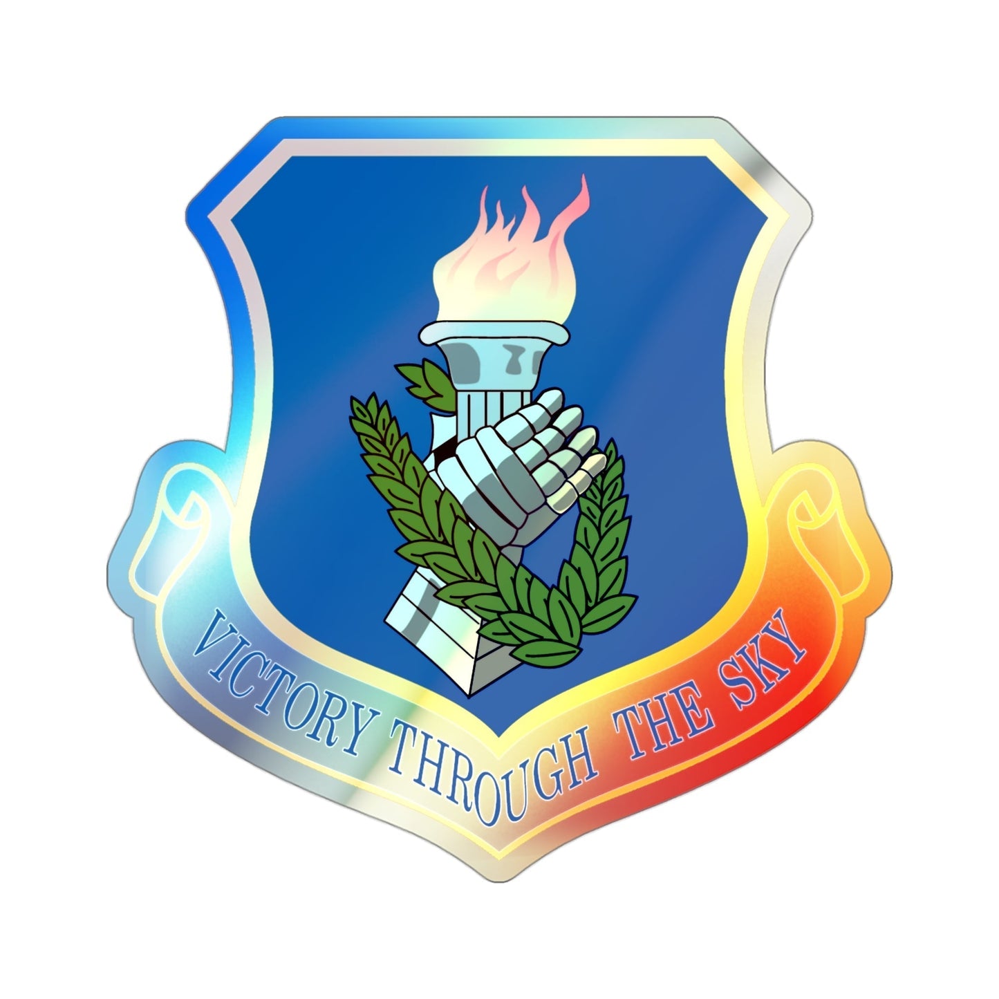 108th Air Refueling Wing (U.S. Air Force) Holographic STICKER Die-Cut Vinyl Decal-3 Inch-The Sticker Space