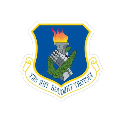 108th Air Refueling Wing (U.S. Air Force) REVERSE PRINT Transparent Die-Cut STICKER - The Sticker Space