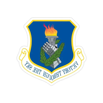 108th Air Refueling Wing (U.S. Air Force) REVERSE PRINT Transparent Die-Cut STICKER - The Sticker Space