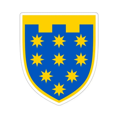 108th Detached Territorial Defense Brigade (Ukraine) STICKER Vinyl Die-Cut Decal 4 Inch - The Sticker Space