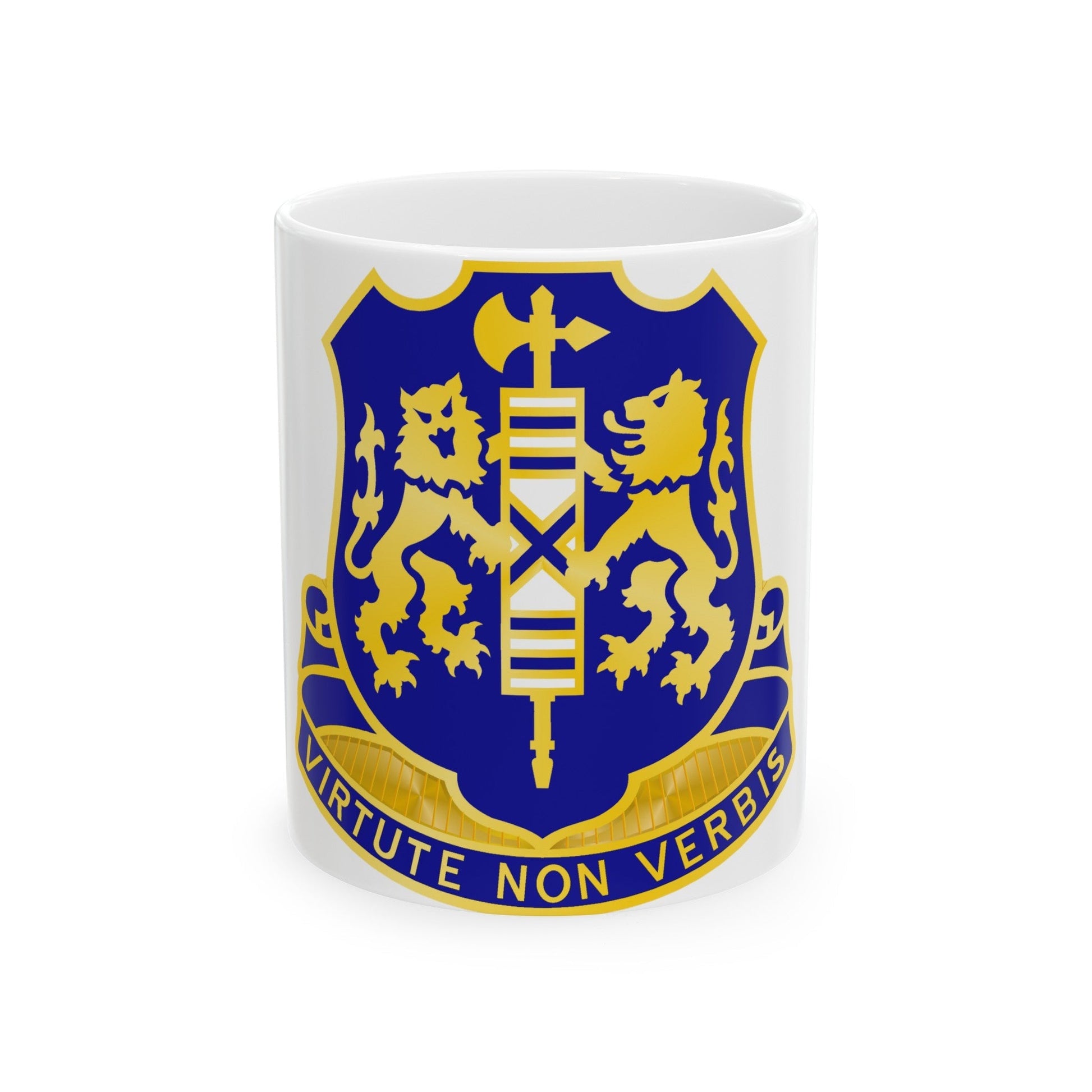 108th Infantry Regiment (U.S. Army) White Coffee Mug-11oz-The Sticker Space