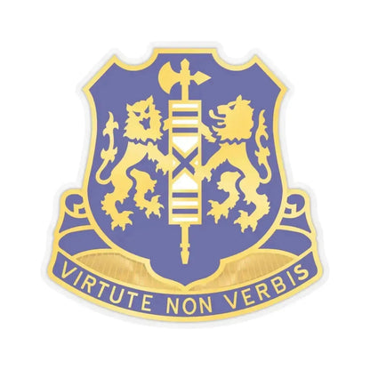 108th Infantry Regiment (U.S. Army) STICKER Vinyl Kiss-Cut Decal 3 Inch Transparent - The Sticker Space