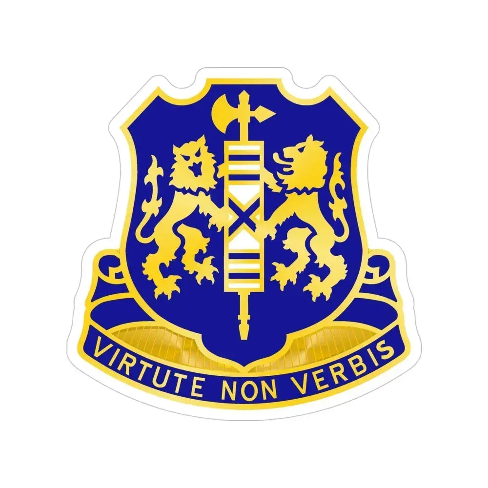 108th Infantry Regiment (U.S. Army) Transparent STICKER Die-Cut Vinyl Decal 4 Inch - The Sticker Space