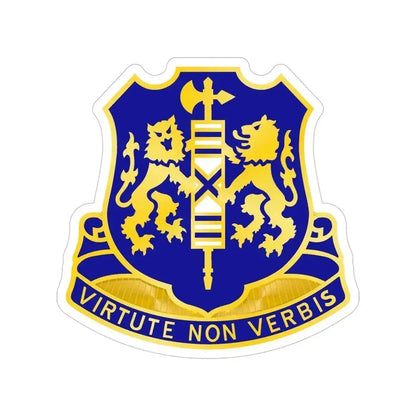 108th Infantry Regiment (U.S. Army) Transparent STICKER Die-Cut Vinyl Decal 5 Inch - The Sticker Space